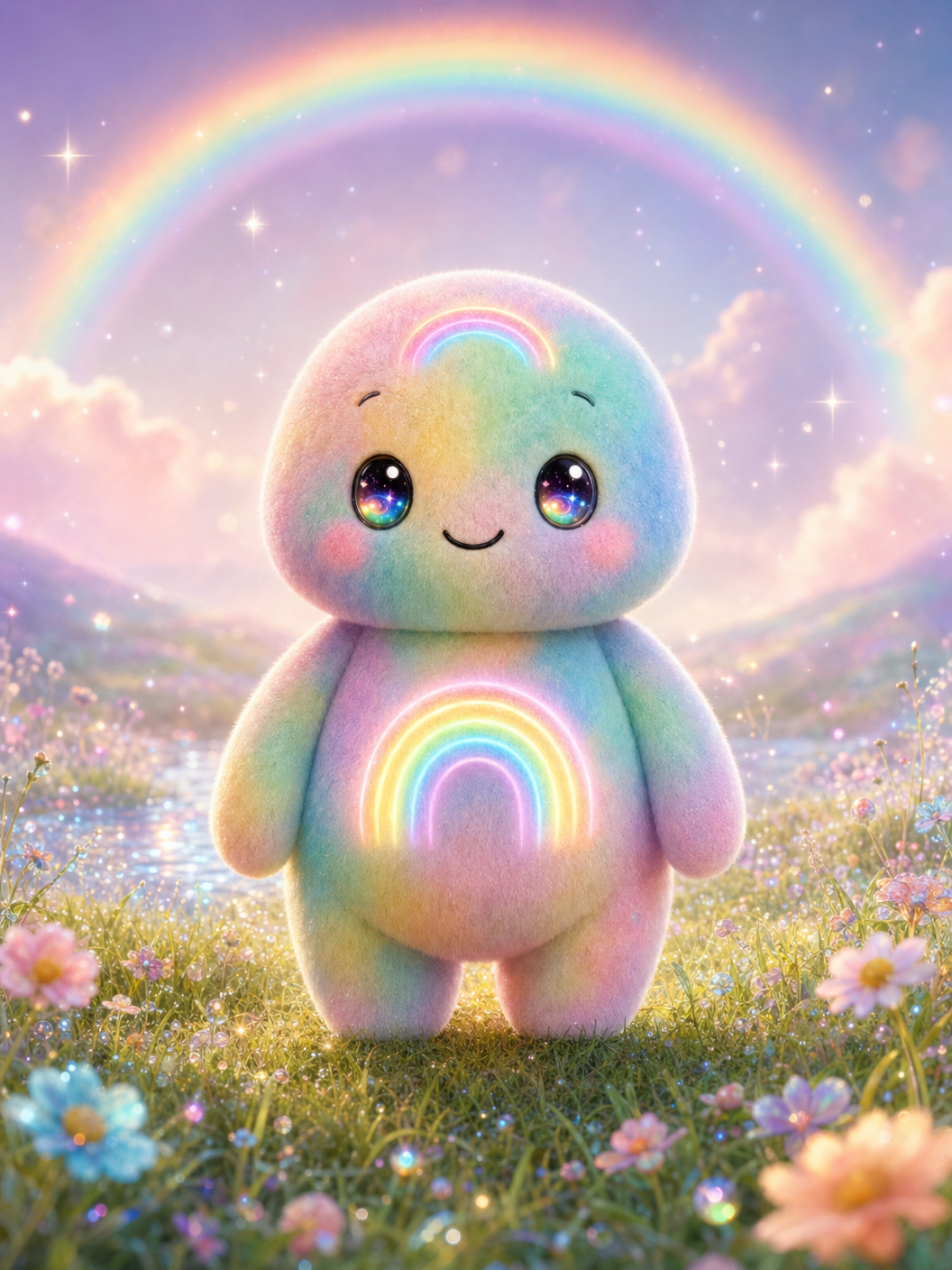 Arco the The Rainbow Warrior — Eluminaris Lumi companion
